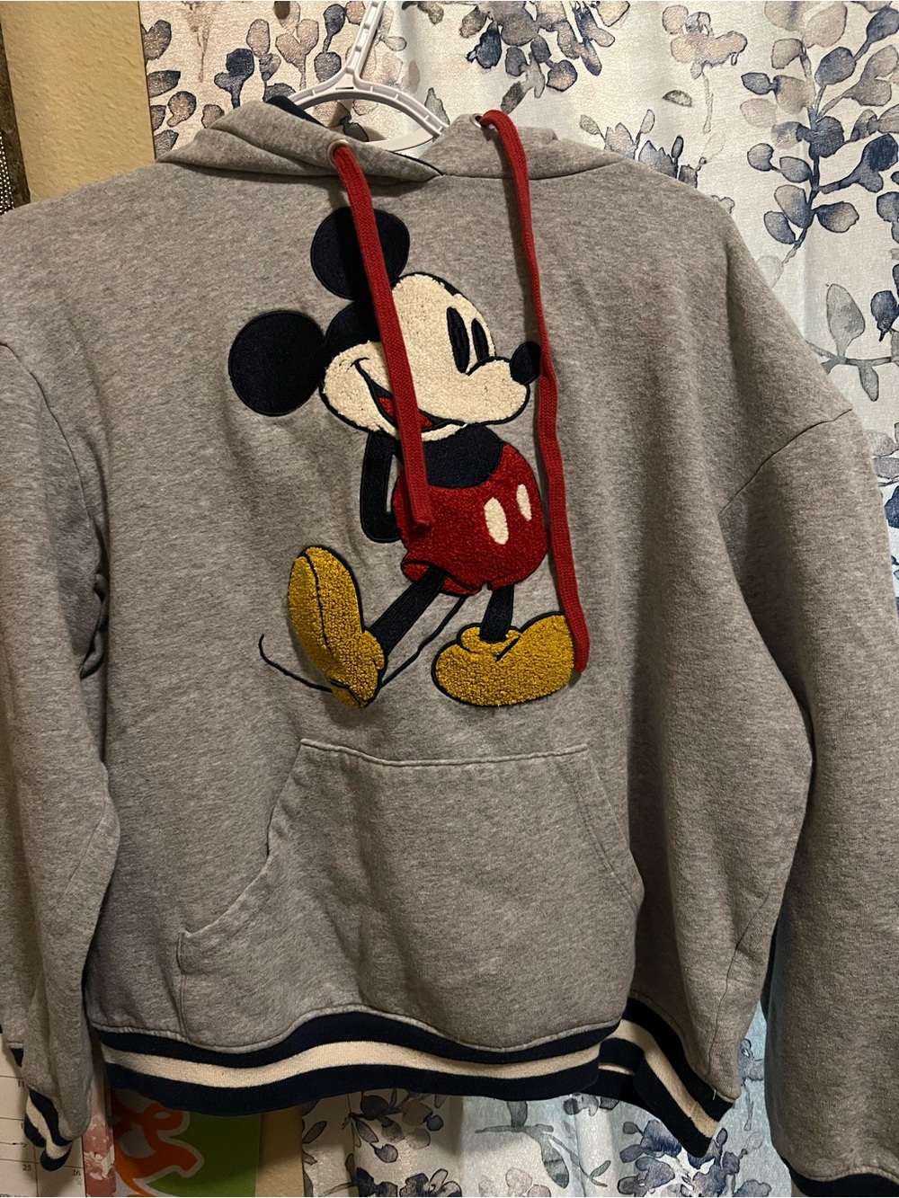 Disney Mickey Mouse Original Mickey Hoodie Gray